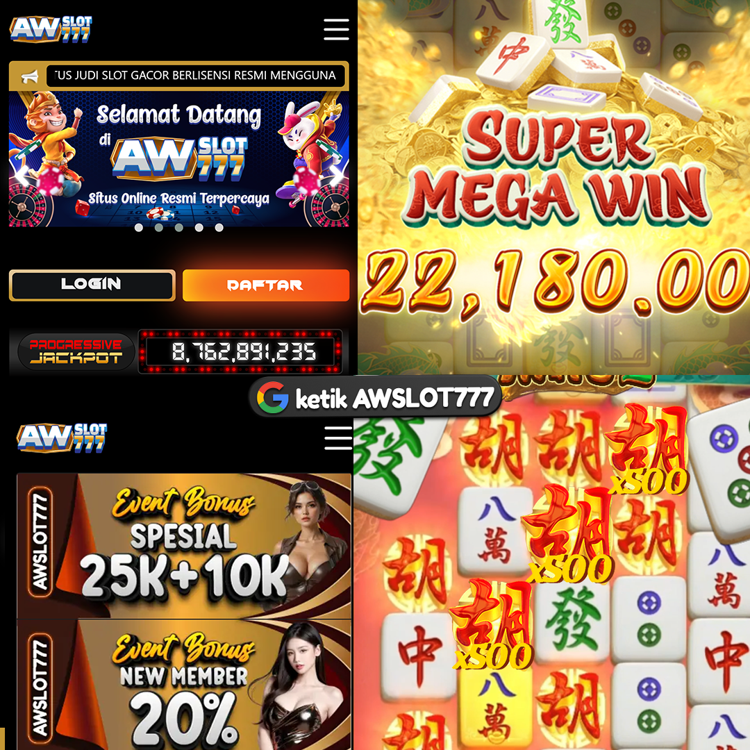 AWSLOT777 : Akses Login Dan Daftar Agen Slot Online Gacor Hari Ini Di Jamin Mudah 